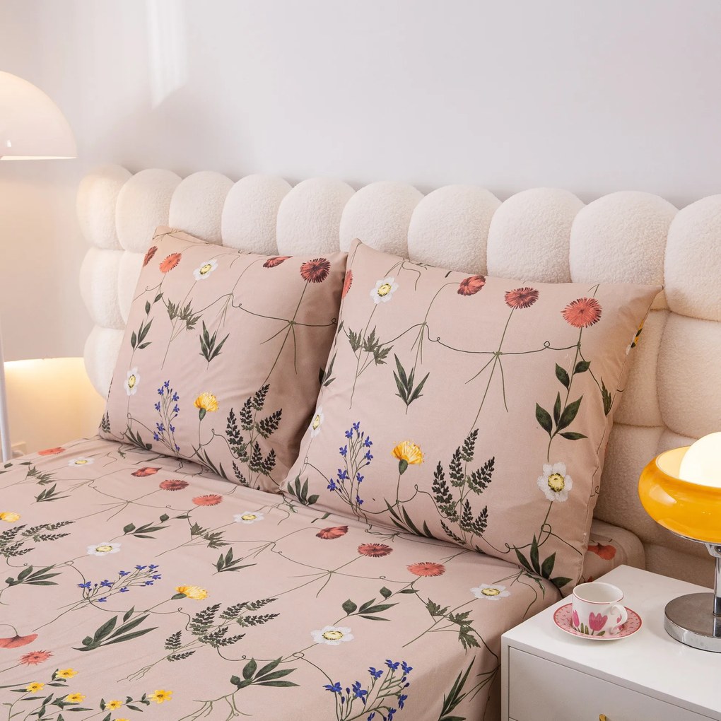 HERBAR bézs mikroszálas ágyneműhuzat Ágyneműhuzat mérete: 70 x 90 cm | 140 x 220 cm