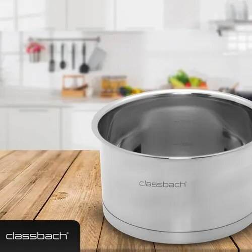 Classbach C-KTS 4016 7 db-os rozsdamentes acél edénykészlet
