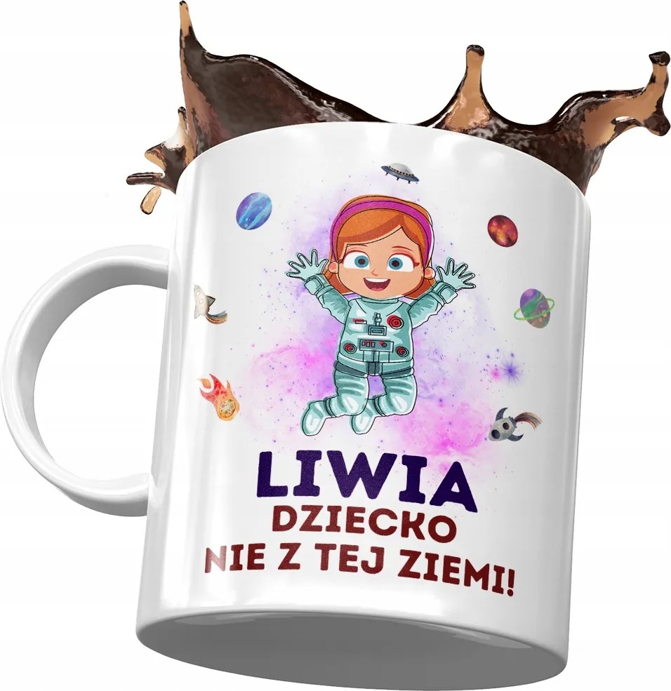 Lívia Születésnapi Bögre Névnapi Ajándék Nyomtatott Fotóval