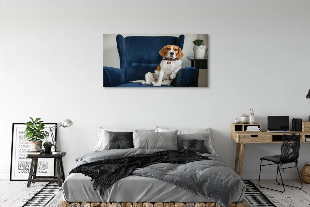 Canvas képek ül kutya 120x60 cm