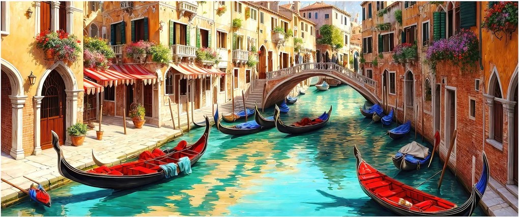 Kép - Velence (120x50 cm)