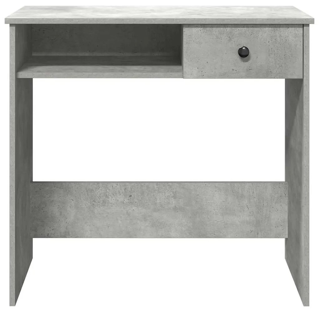 vidaXL betonszürke forgácslap íróasztal 80 x 40 x 75 cm