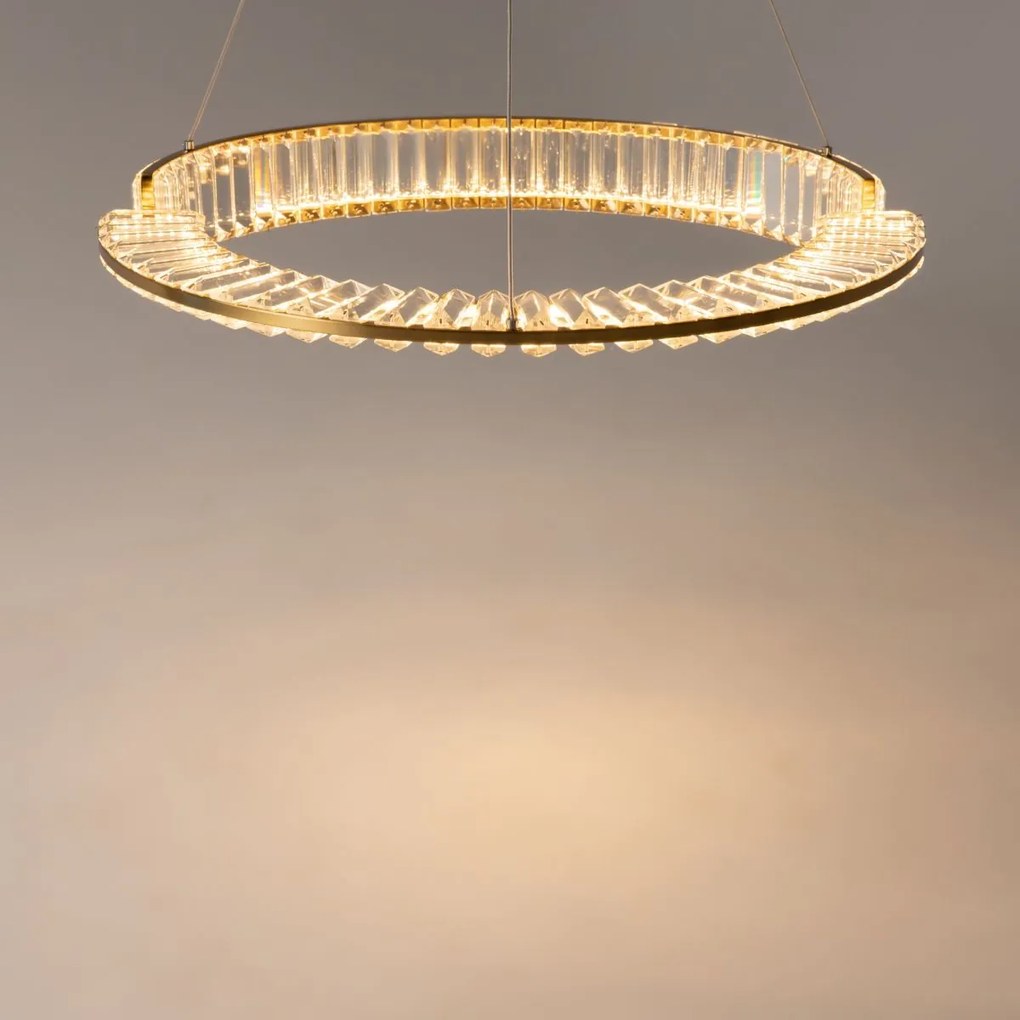 Maytoni modern függeszték krone sárgaréz átlátszó myp097pl-l36bs3k1