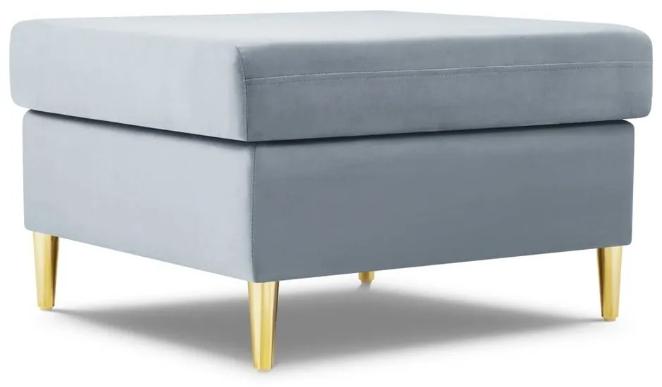 Világoskék bársony lábtartó Kyoto – Cosmopolitan Design