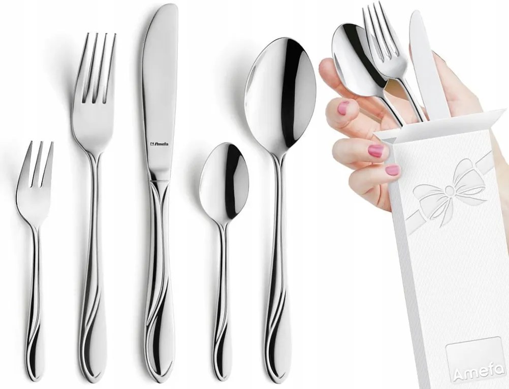 Ebédlő evőeszközök Amefa Whisper 1405 60el 12 fő részére