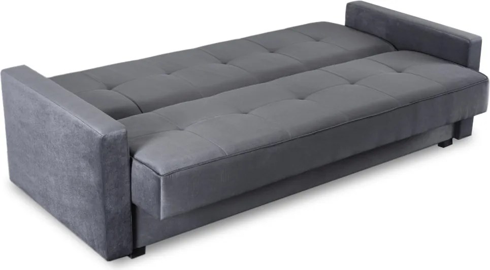 Zestaw 2x Sofa Rozkładana ALUNA Szara