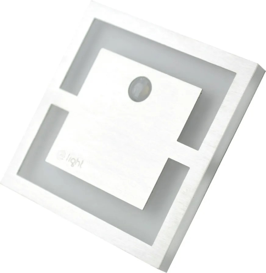 Eko-Light QUADRO EKS1047 Beépíthető lépcsőházi lámpa 1x0,6W/LED 6500K 15LM IP20