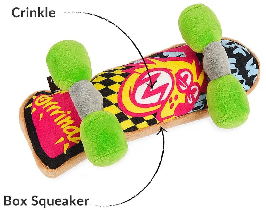 Játék kutyáknak Skateboard – P.L.A.Y.