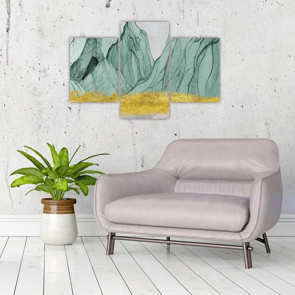 Kép - Smaragdhegység N⁰1 (90x60 cm)
