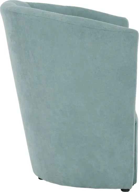 Klub fotel puffal, mentol, ROSE