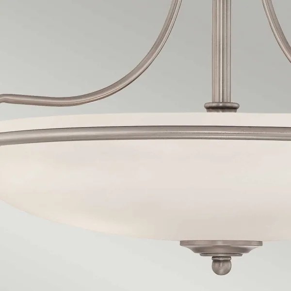 Elstead QZ-GRIFFIN-SFS-AN - GRIFFIN 3xE27/100W/230V mennyezeti lámpa, matt króm