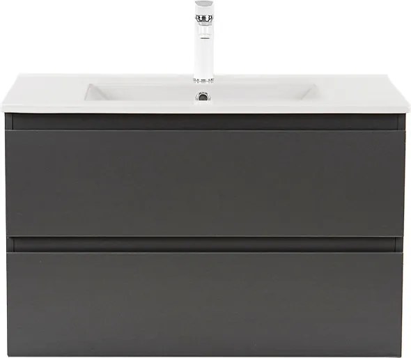 Vario Forte 80 alsó szekrény mosdóval antracit-antracit