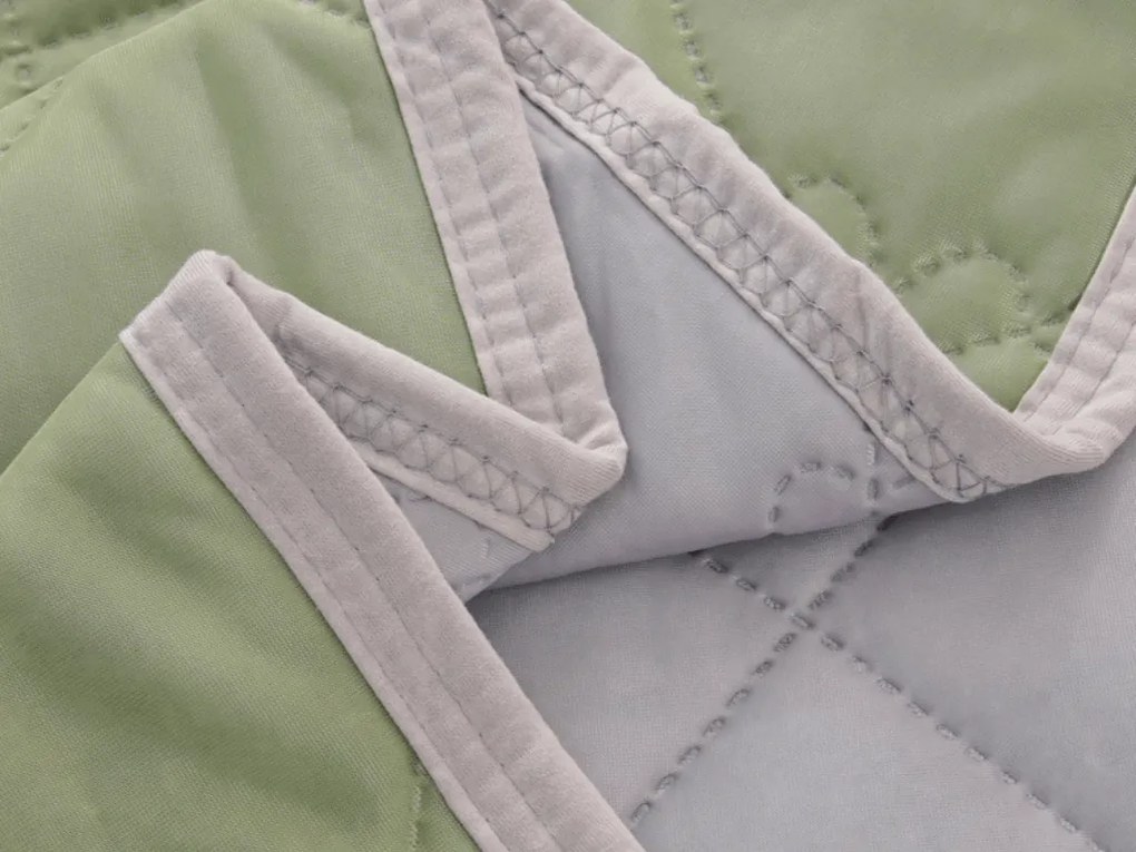 Hűsítő nyári paplan ELARIA, zöld Méret: 200 x 220 cm