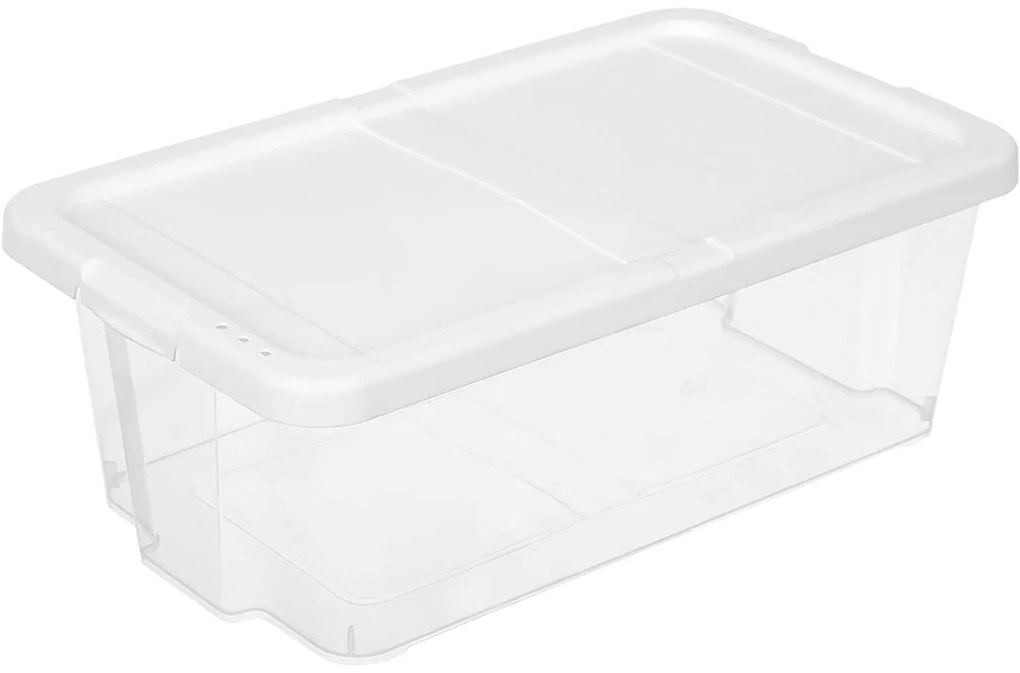 Cipőtartó, 12 db Tároló Doboz , Műanyag Cipősdoboz