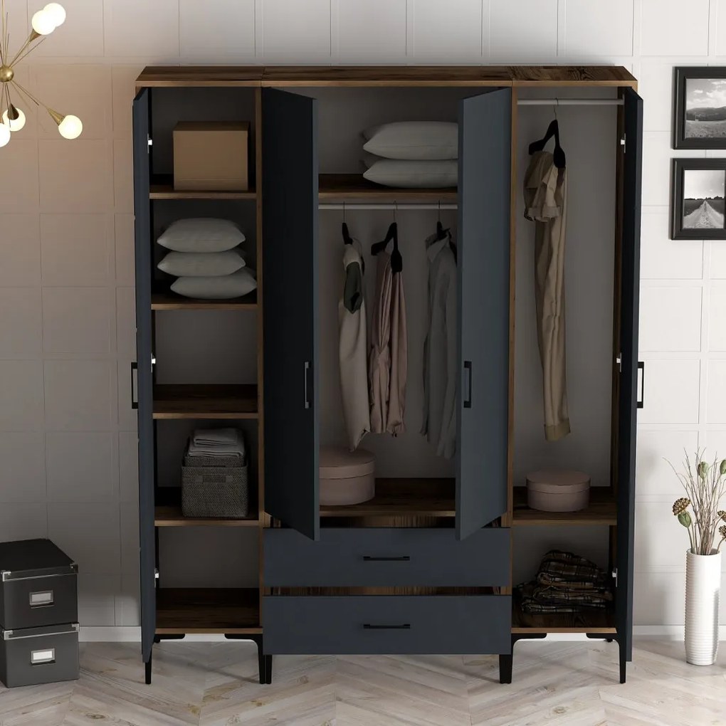 Kumsal STP - Walnut, Anthracite