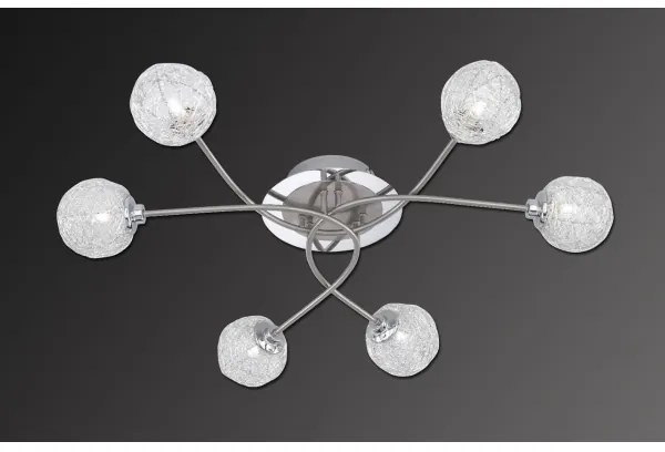 Paul Neuhaus 6796-55 - Felületre szerelhető csillár WOMBLE 6xG9/28W/230V