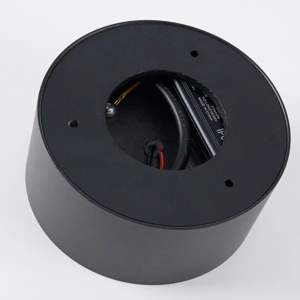 Brilagi - FORIS LED fürdőszobai mennyezeti lámpa LED/9W/230V Ø 9 cm fekete IP44