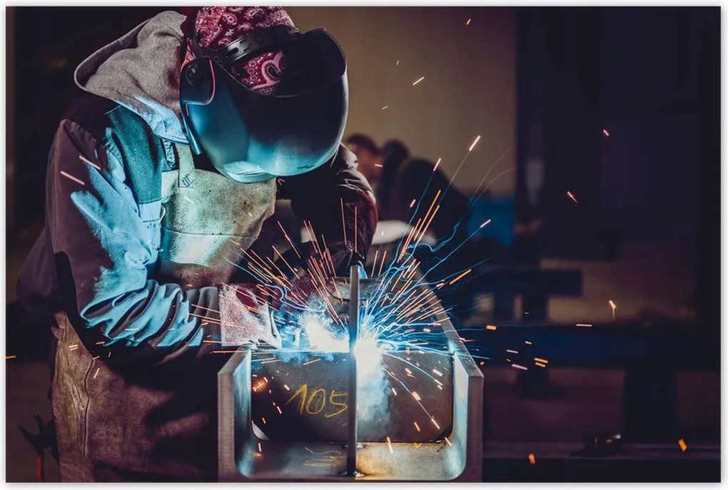 Poszterek 120x80 Hegesztőgép égővel