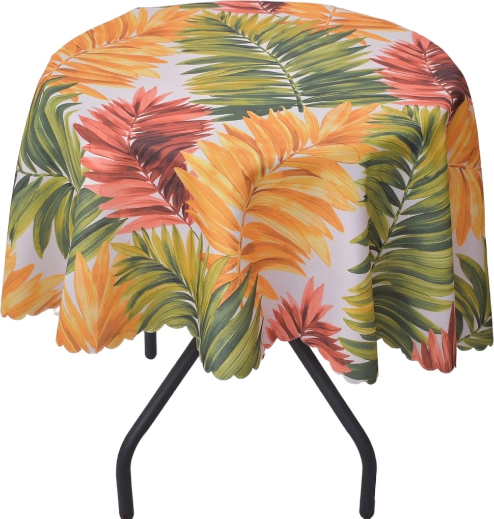 Abrosz Dekoratív Kerek Páfrány Ág 80 CM