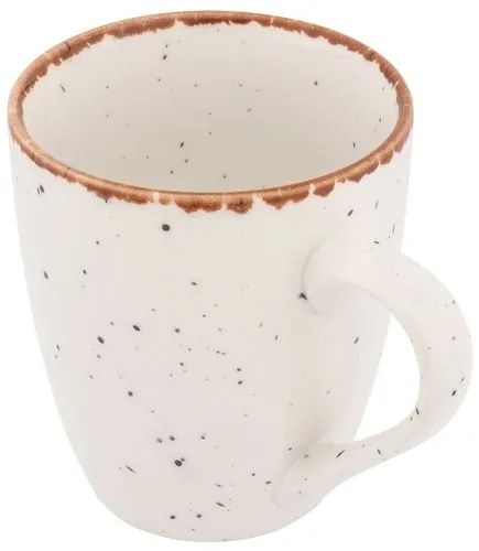 Altom porcelán bögre Reactive Ivory, 380 ml