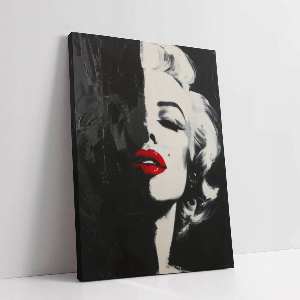 Marilyn Monroe vászonkép falikép a ház nappali szobájába 60x80