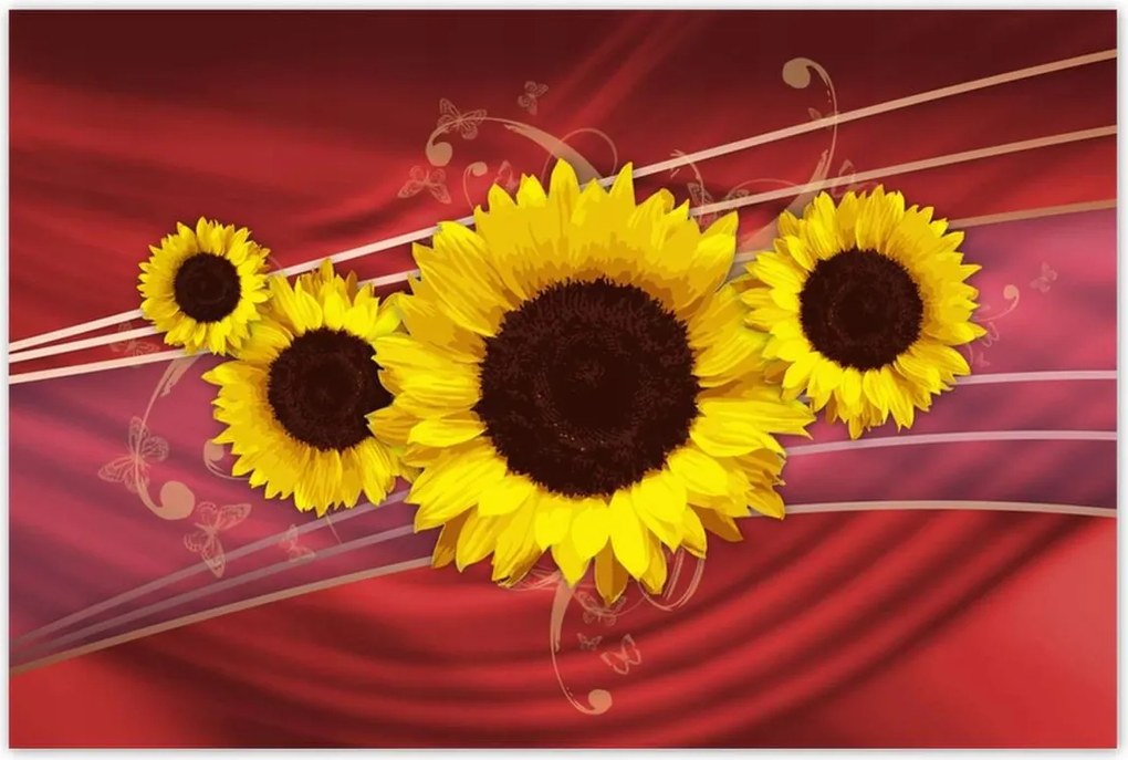 Poszterek 120x80 Napfény absztrakt