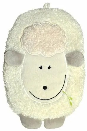 Hugo Frosch Eco Junior Comfort gyerek termofor palack, bárány motívum, krém színű