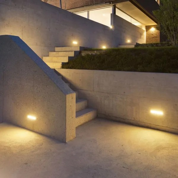 LED kültéri fali lámpa LED/12W/230V 4000K IP65 szürke