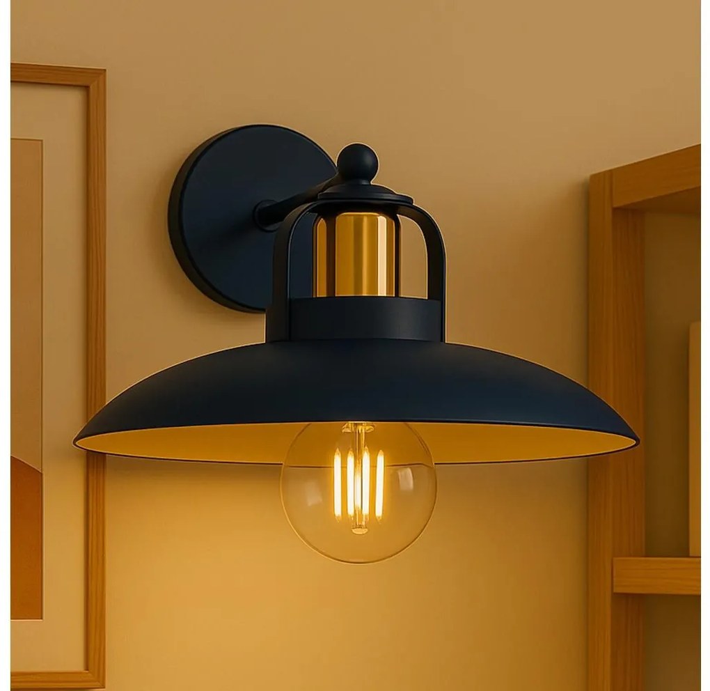 Brilagi - LED Fali lámpa FLAMENGO 1xE27/60W/230V kék