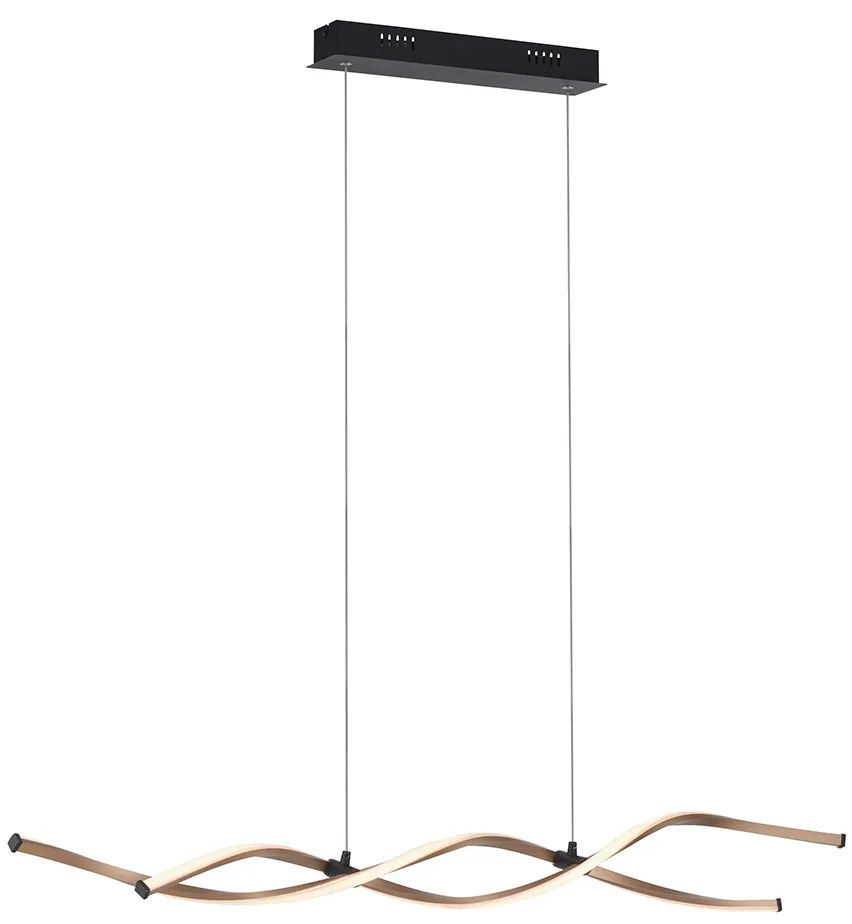 Design lógólámpa arany, beépített LED-del, fényerőszabályzóval - Zina