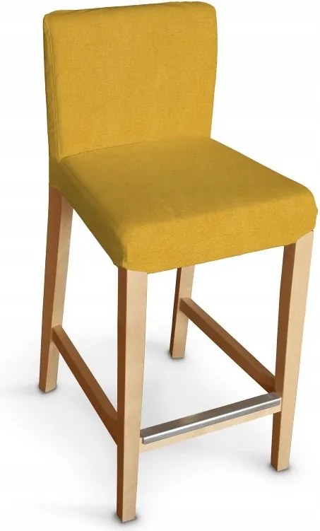 Dekoria Henriksdal bárszék huzat rövid Ikea sárga