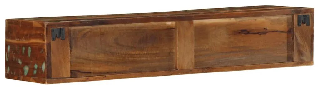 tömör újrahasznosított falra szerelhető TV-szekrény 100x30x19cm