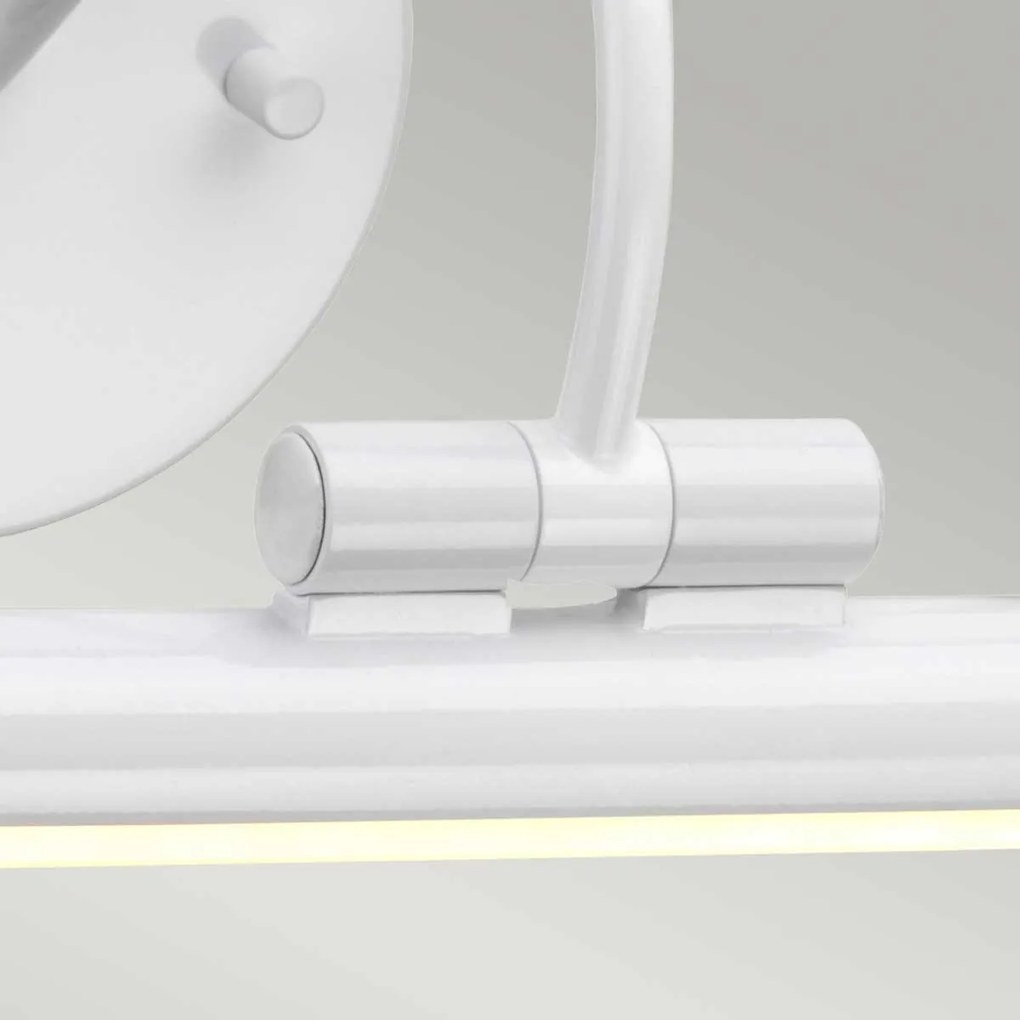 Elstead klasszikus LED falikép világítás alton fehér elsalton-pl-s-wht
