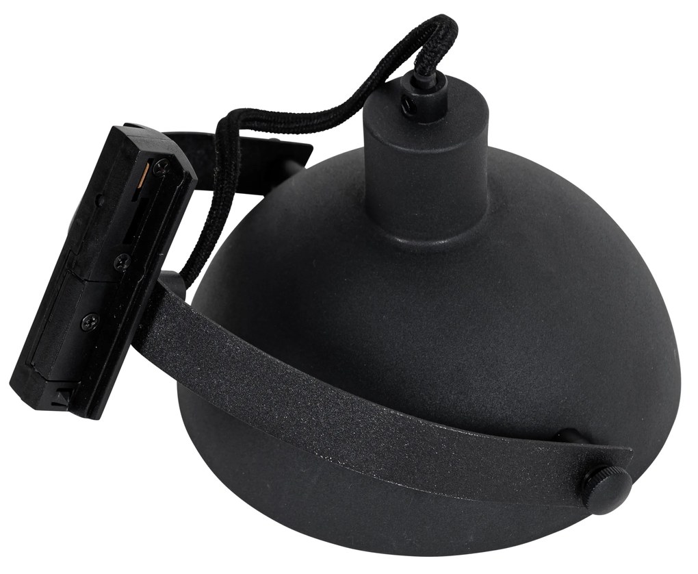 Ipari 1 fázisú sínlámpa fekete arannyal belül - Magnax