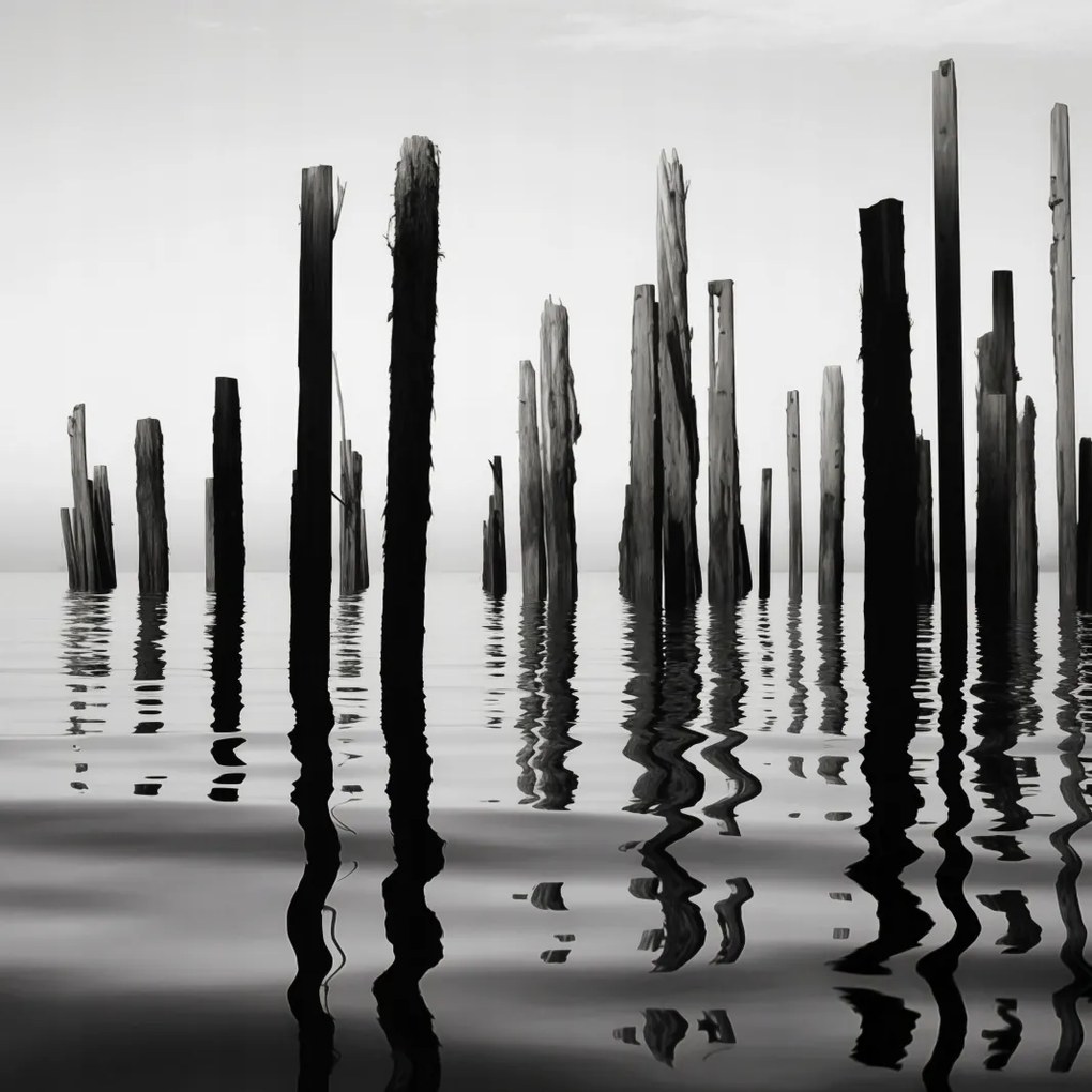 Poszter 90x90cm Gondolatok a víz felett