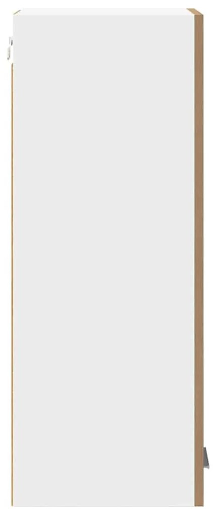 Függő szekrény Riga Artisan tölgy és fehér 30 x 31 x 80 cm