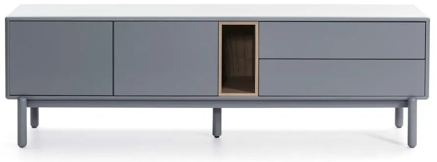 Kék-szürke TV-állvány 180x56 cm Corvo – Teulat