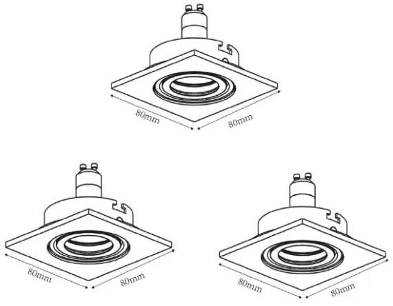Lucide 11002/15/12 - KÉSZLET 3x LED Függesztett mennyezeti lámpa FOCUS 1xGU10/5W/230V króm
