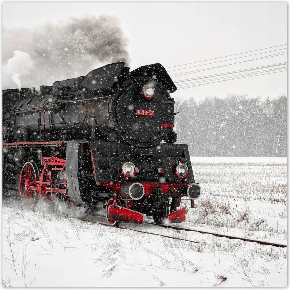 Fotótapéták flizelina 312x312 Mozdony Gőzmozdony