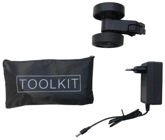 Akkus bozótvágó LCD kijelzővel HAYAMI HA-1041 + 2x akkumulátor + pengék + tartozékok