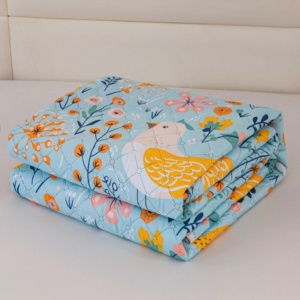 Ágytakaró SPRING TWEET, színes Méret: 220 x 240 cm