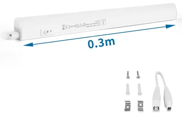 AIGOSTAR SOROLHATÓ BÚTORVILÁGÍTÁS 30CM 4W 4000K