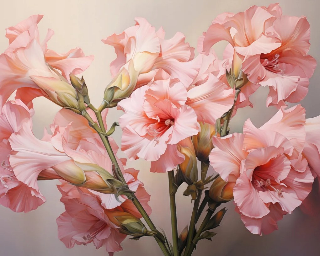 Poszter 50x40cm Virágos szimfónia