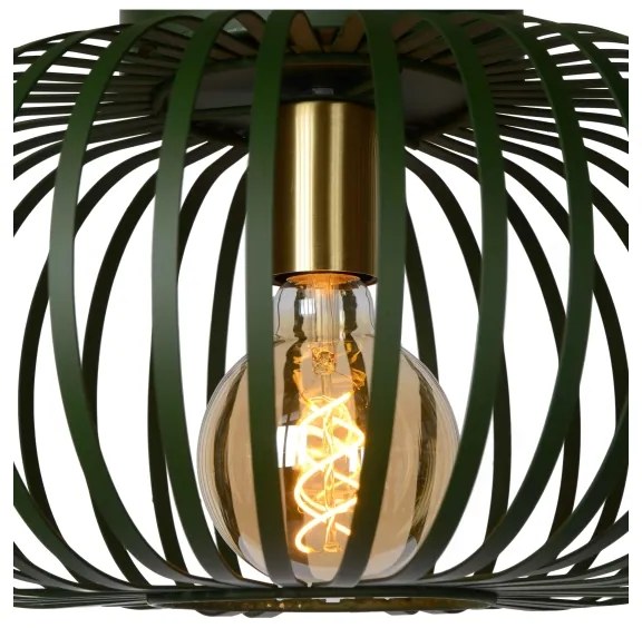 Lucide 78174/40/33 - Mennyezeti lámpa MANUELA 1xE27/60W/230V átm. 39,5 cm zöld