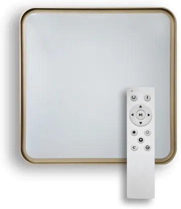 LED Dimmelhető mennyezeti lámpa UNA LED/60W/230V 2700-6500K + távirányító