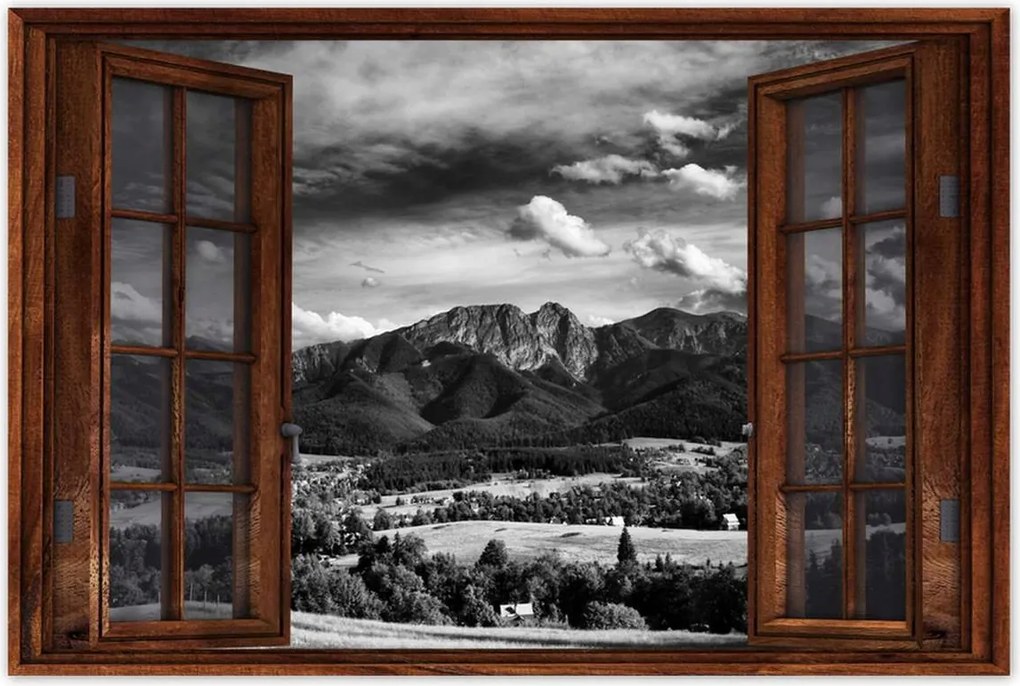 Poszterek 120x80 Tátra Lengyel hegyek Kilátás