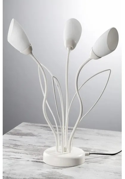 Jupiter 2060 - Asztali lámpa GLORIOSA 3xG9/14W/230V krémszínű