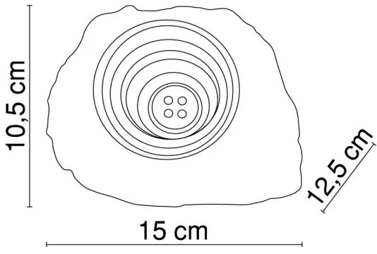 Globo 3302-3 - 3 db LED napelemes lámpa LED/1,2V IP44 készlet