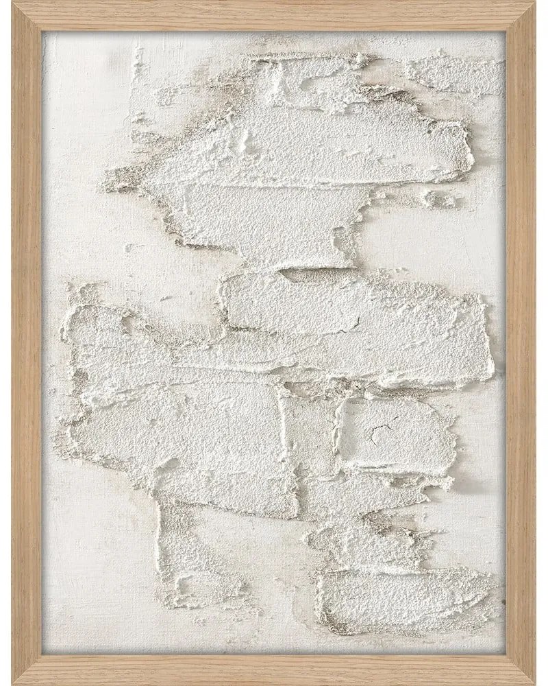 Kézzel festett kép 32,5x42,5 cm White rock – Malerifabrikken