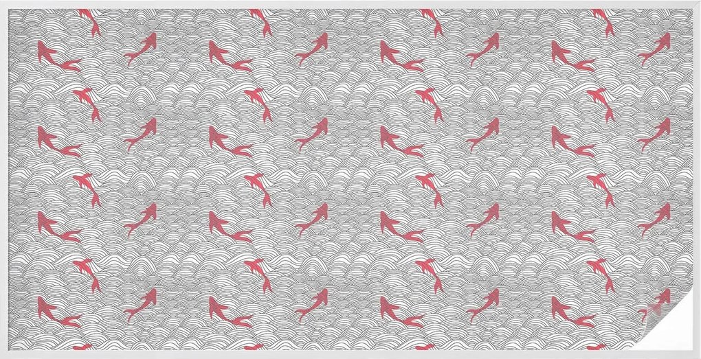 Furnér Ablakfólia Szélvédőre Adatvédelem Hullámzó minta 200x100